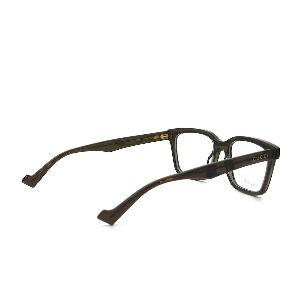 NEW GUCCI GG0964O 003 GREY TRANSPARENT AUTHENTIC EYEGLASSES FRAME